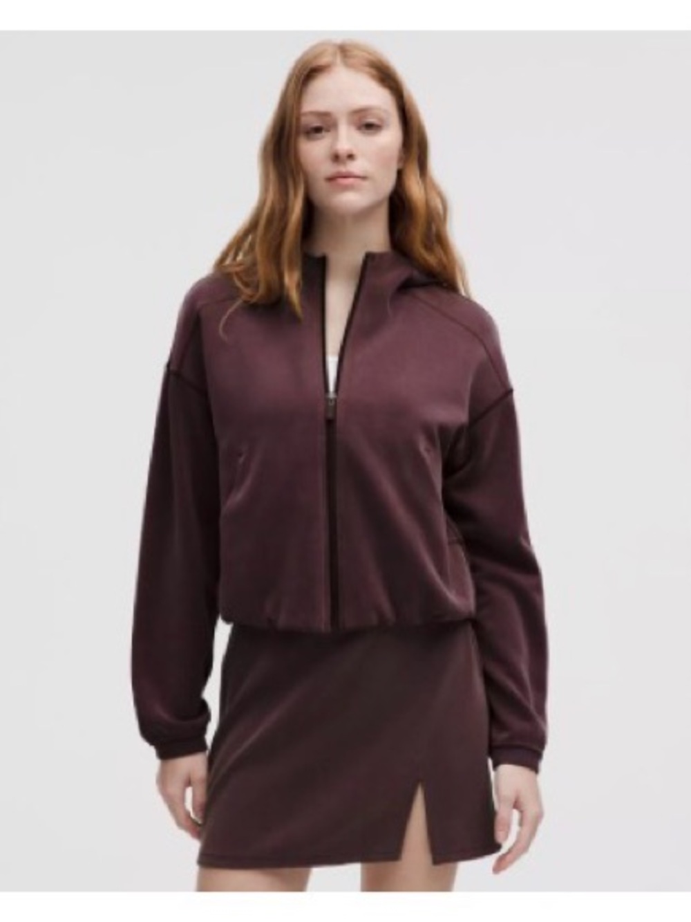 Lululemon softstreme full-zip hoodie